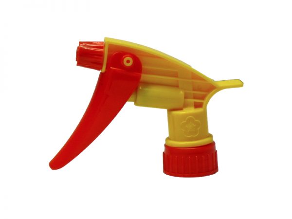 Red Yellow Chemical Resistant Trigger Sprayer