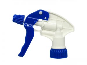 Pro Blue White Chemical Resistant Trigger Sprayer