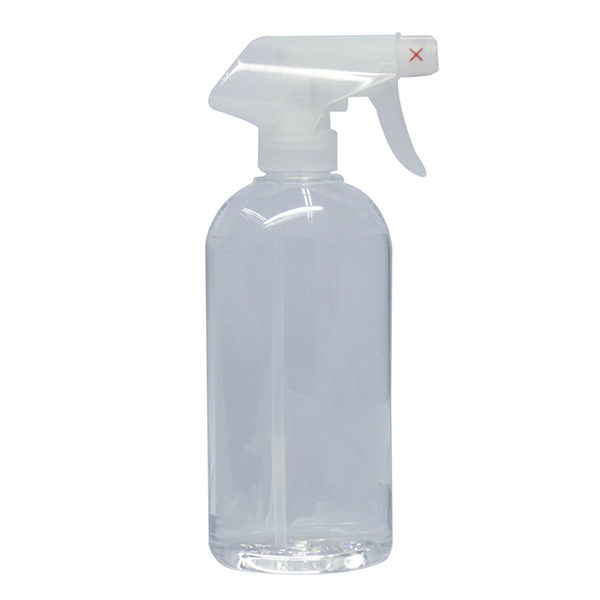 Clear Pro Spray Bottle 500ml with Clear Spray Nozzle