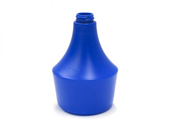 General Blue HDPE Plastic Bottle