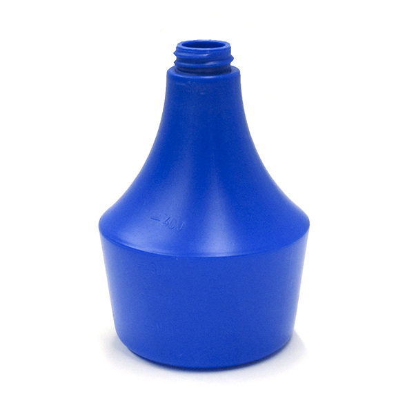 General Blue HDPE Plastic Bottle