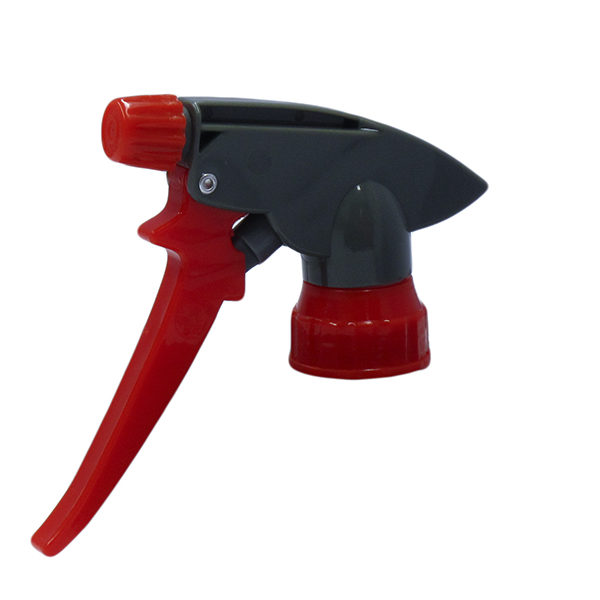 Red Gray Chemical Resistant Trigger Sprayer