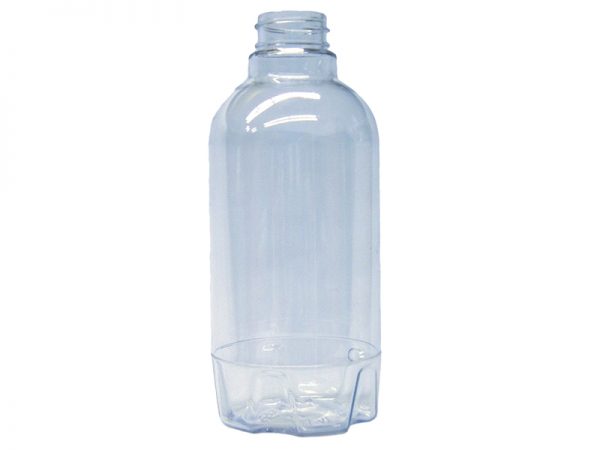 320ml Clear PET Plastic Bottle, Round