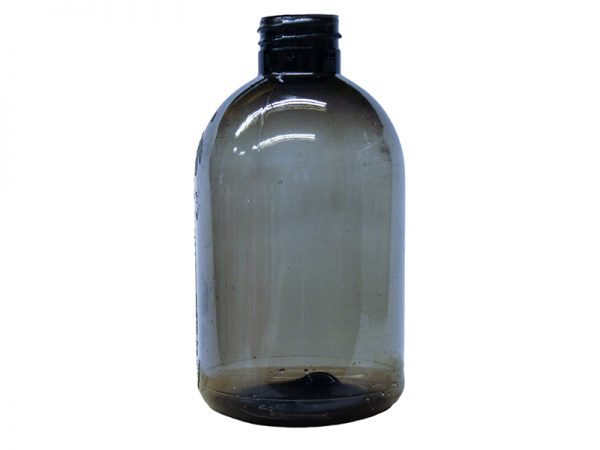 290ml Translucent Black PETG Plastic Bottle