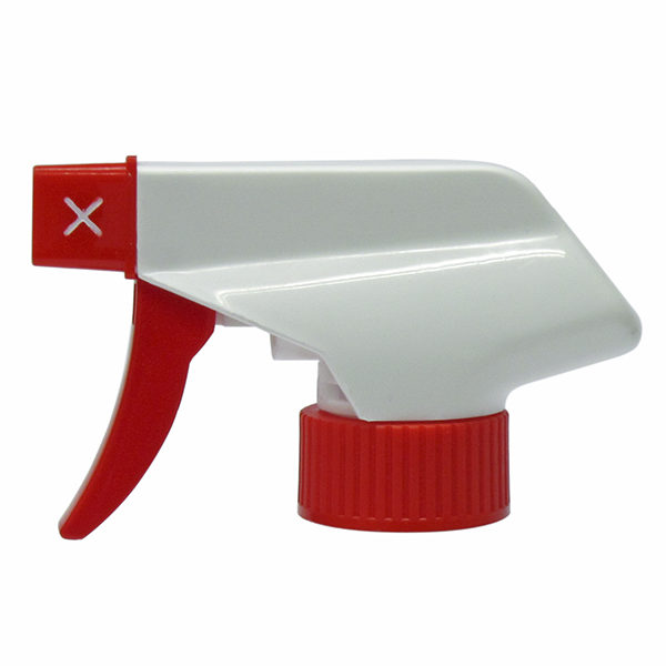 Red White Chemical Resistant Trigger Sprayer 