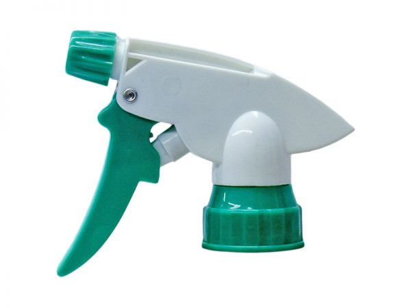 Green White Chemical Resistant Trigger Sprayer