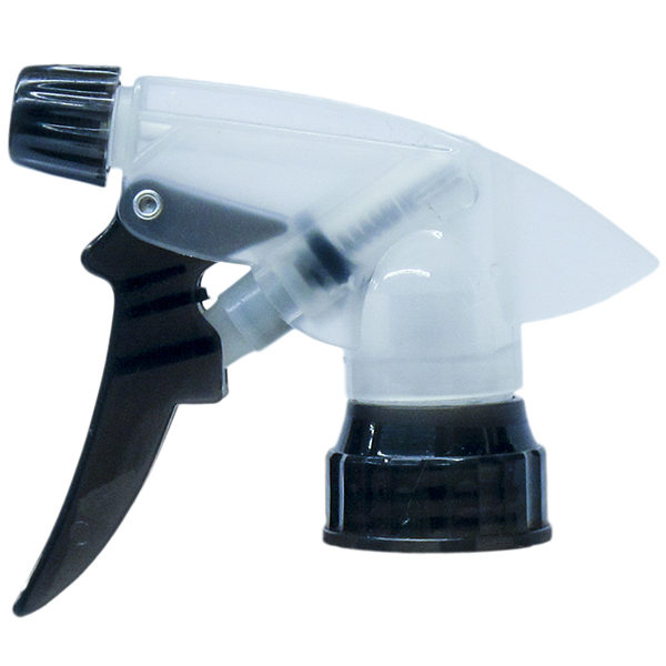 Black Clear Chemical Resistant Trigger Sprayer