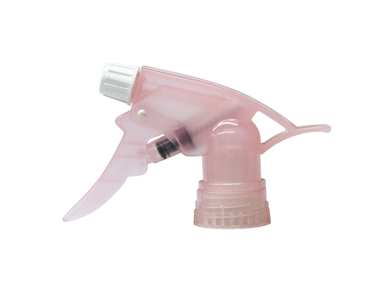 Translucent Pink Chemical Resistant Trigger Sprayer Taiwan Spray Bottle 5043