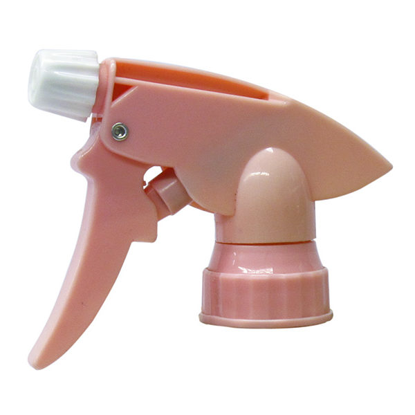 White Pink Chemical Resistant Trigger Sprayer
