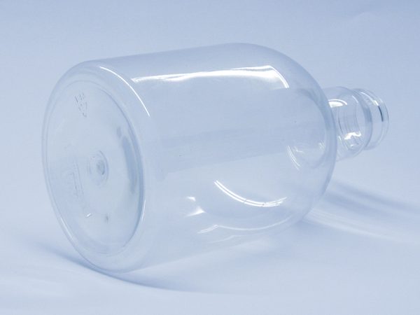 450ml Clear PET Plastic Bottle, Round