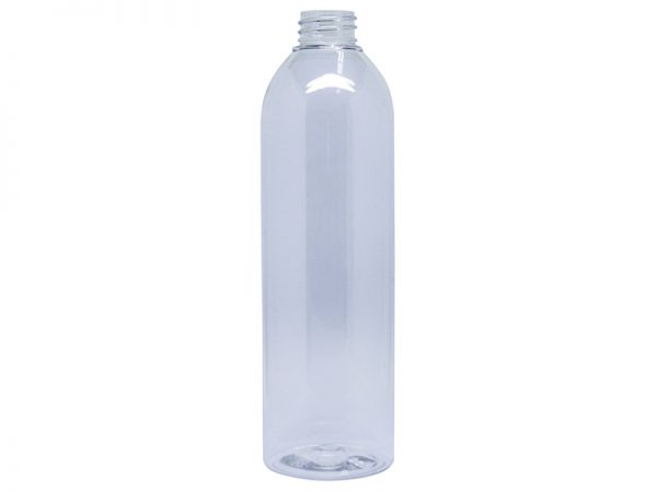 500ml Cylinder Round Clear PET Plastic Bottle, Slim | spraybottles.com.tw