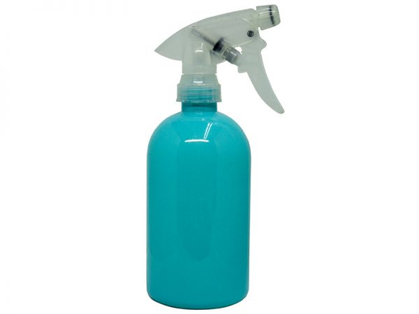 Blue-Green PVC Spray Bottle 500ml with Clear Sprayer | spraybottles.com.tw