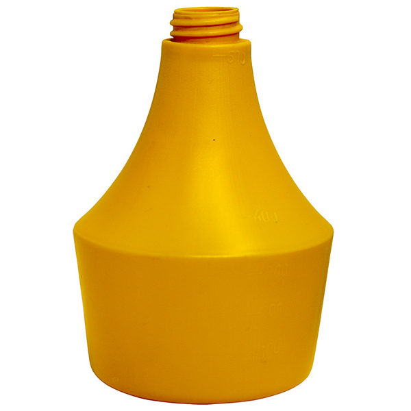 500ml General Yellow HDPE Plastic Bottle | Spray Bottles Supplier | Eround