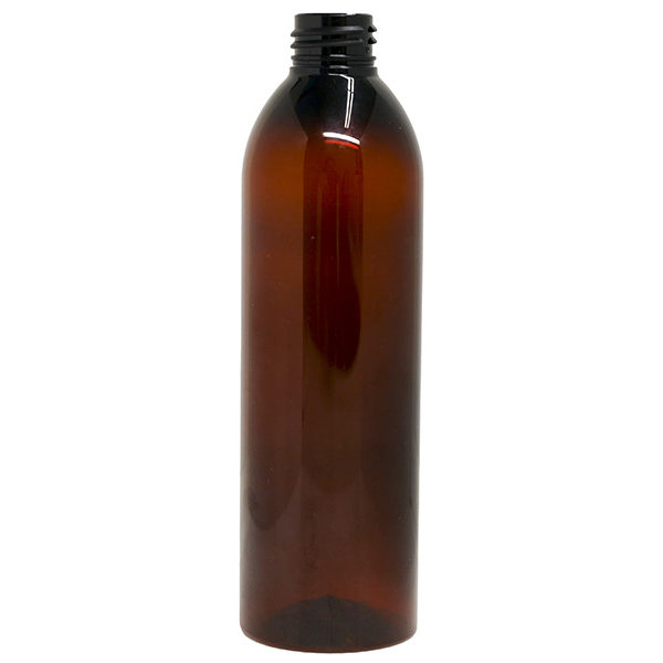 300ml Cylinder Round Amber PET Plastic Bottle, Slim | Spray Bottles Supplier | Eround
