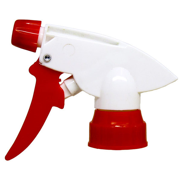 Red Nozzle Cap, White Trigger Sprayer | Eround Spray Bottles | Taiwan Supplier