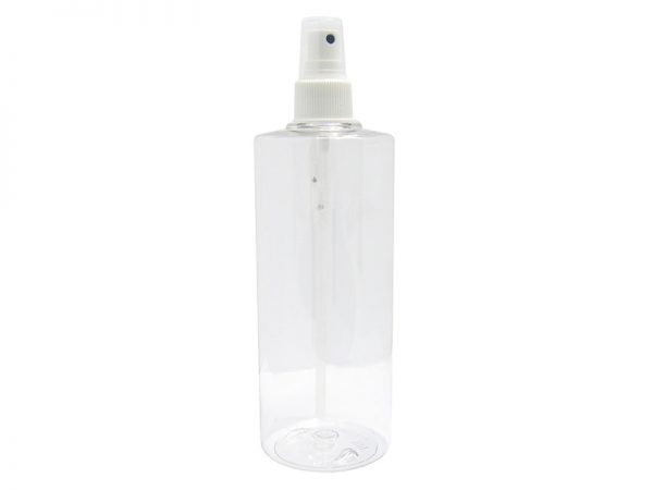 White Upside Down Mist Sprayer with Clear PET Bottle 500ml | Spray Bottles Supplier | Eround