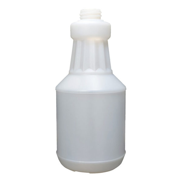 Translucent White HDPE Plastic Bottle 650mL