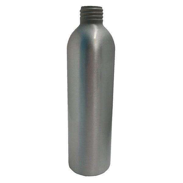 250ml (8oz) Aluminum Bottle, 24/410, Silver