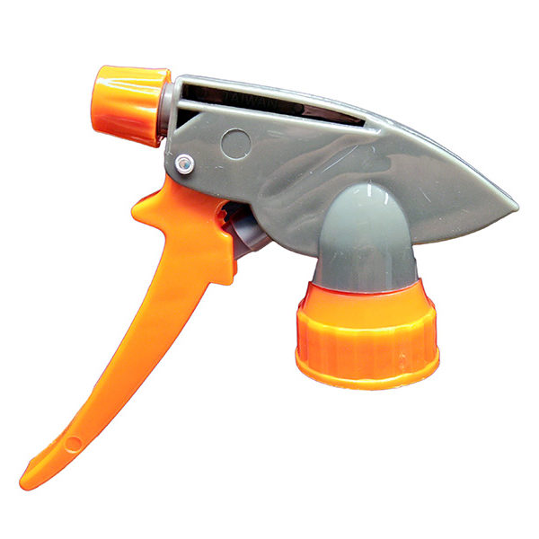 Yellow-Gray Chemical Resistant Long Trigger Sprayer