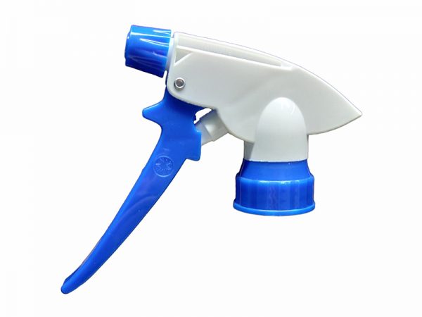Blue White Chemical Resistant Long Trigger Sprayer