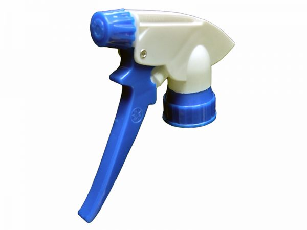 Blue White Chemical Resistant Long Trigger Sprayer