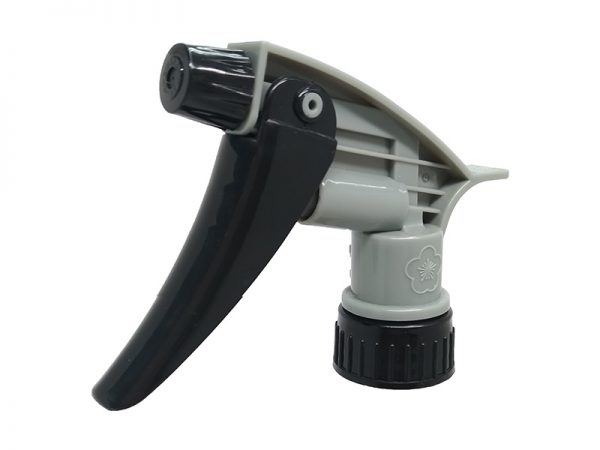 Black Gray Chemical Resistant Trigger Sprayer, Plum Series - Taiwan