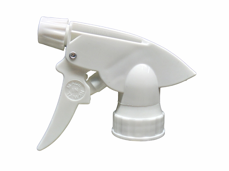 White Chemical-Resistant Trigger Sprayer