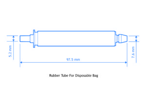 Rubber Tube For Disposable Bag
