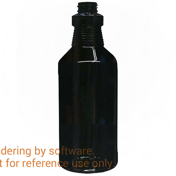750ml Black Neck Rings PET Spray Bottle