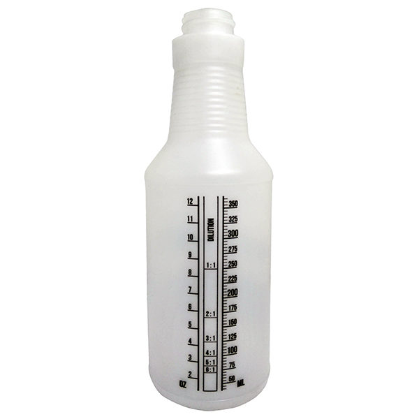 500ml HDPE Bottle with Ounce, Milliliter and Dilution Rate