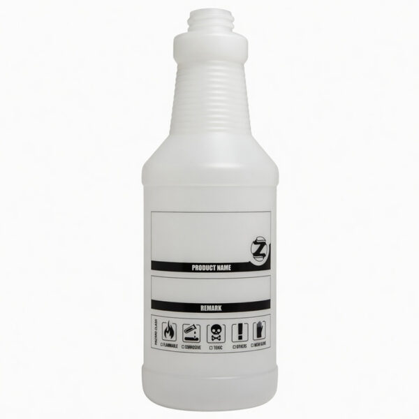 750ml HDPE Bottle with Ounce, Milliliter and Dilution Rate