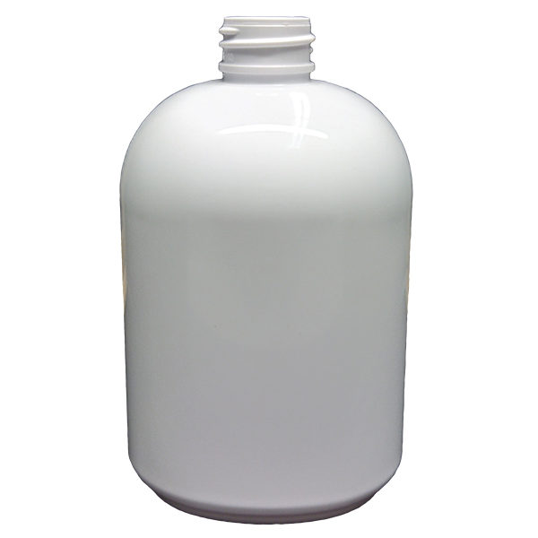Oval Ellipse White PET Plastic Bottle 300ml