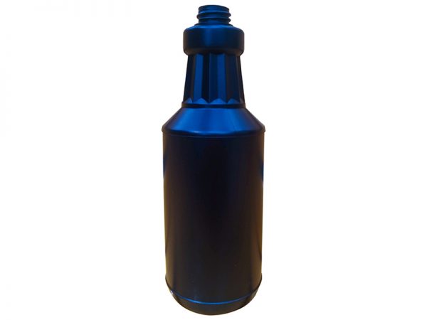 Professional Fine Black HDPE Plastic Bottle 940ml