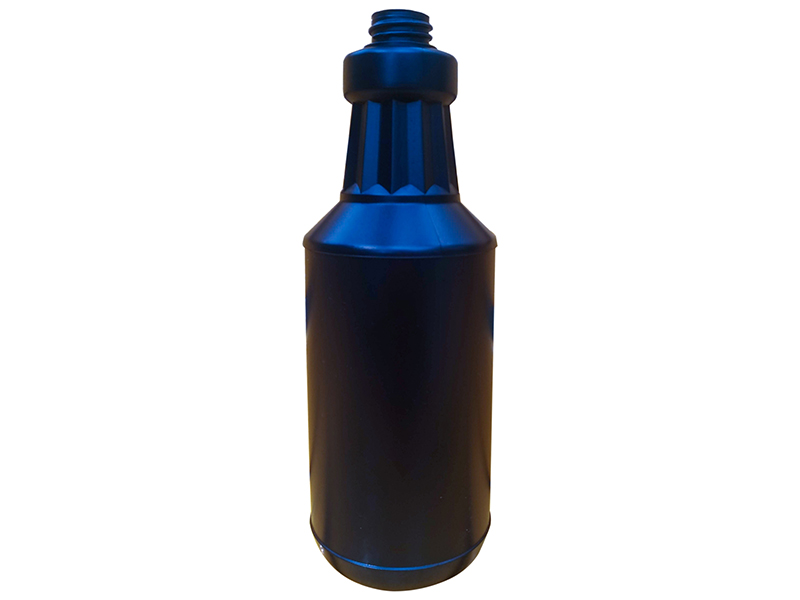 Professional Fine Black HDPE Plastic Bottle 940ml
