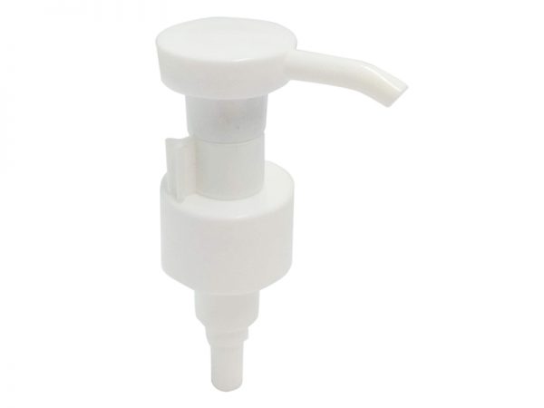 Plastic White 1 CC Treatment Cream Pump with Lock Ring