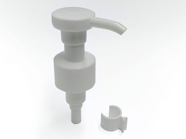 Plastic White 1 CC Treatment Cream Pump with Lock Ring