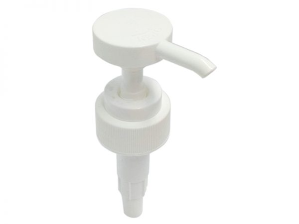 Plastic White 3.5 CC Dispenser Pump with Down-Lock