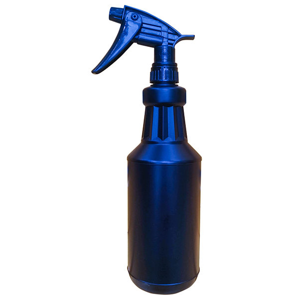Fine Black HDPE Bottle 940ml with Black Trigger Sprayer