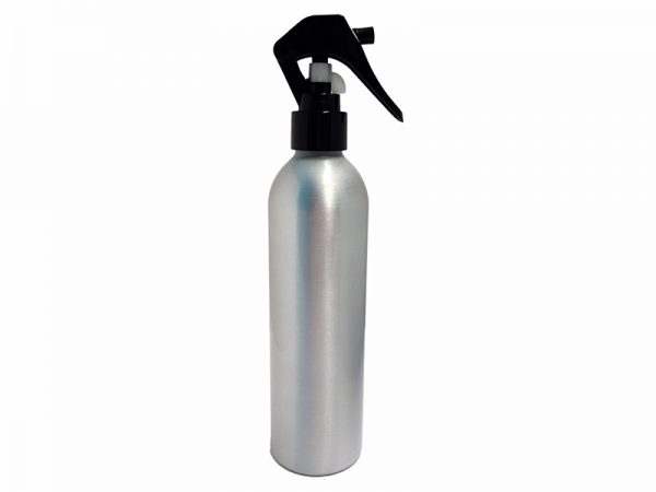 Black Easy Trigger Sprayer with 250ml Aluminum Bottle