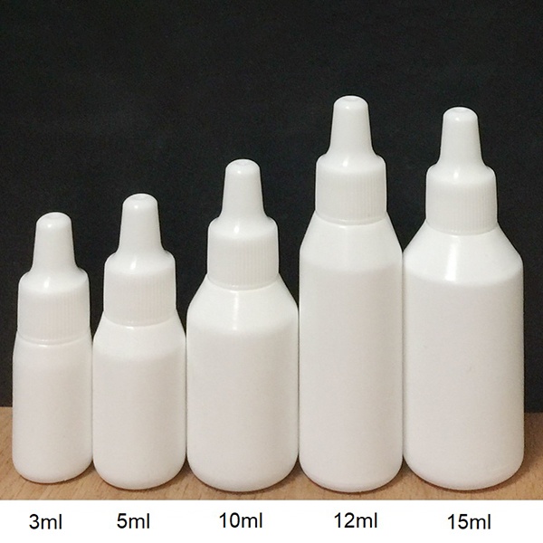 PE Mini Dropper Bottles with Inner Plug and Thread Cap - HNS Series ...