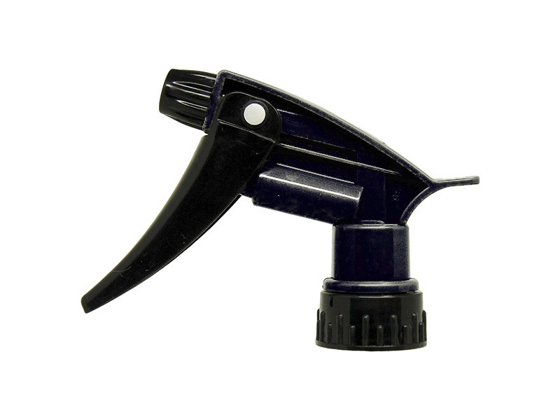 Black Chemical Resistant Trigger Sprayer, PE Piston - Simply Series