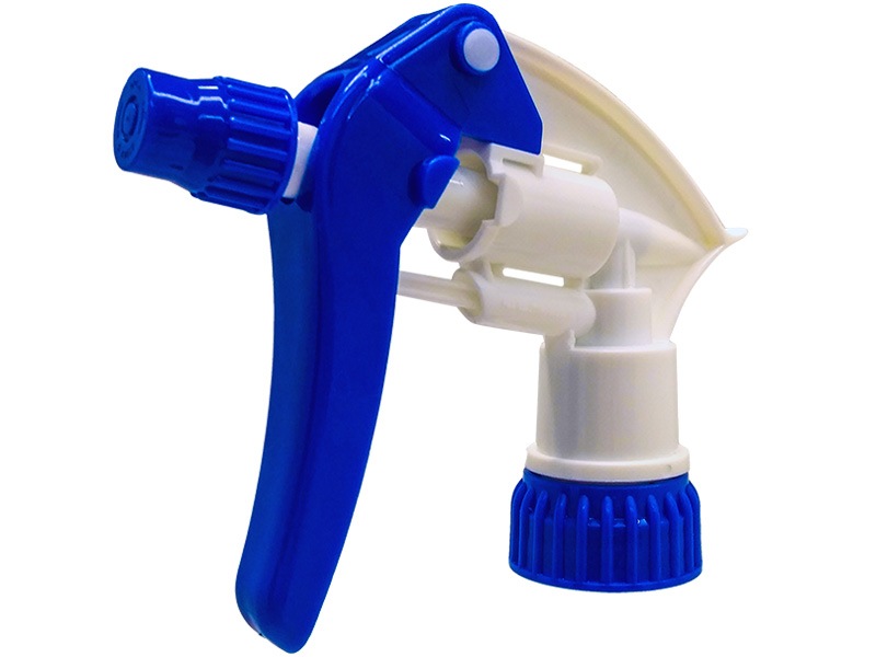 White Sprayer With Blue Trigger And Nozzle Cap Strong Series Eround 0051