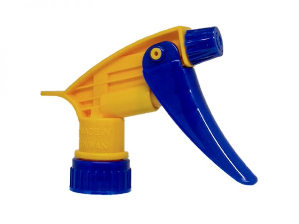 Blue Yellow Chemical Resistant Trigger Sprayer