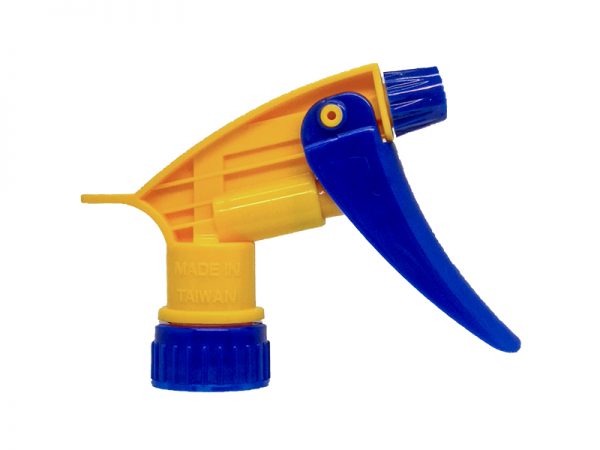 Blue Yellow Chemical Resistant Trigger Sprayer