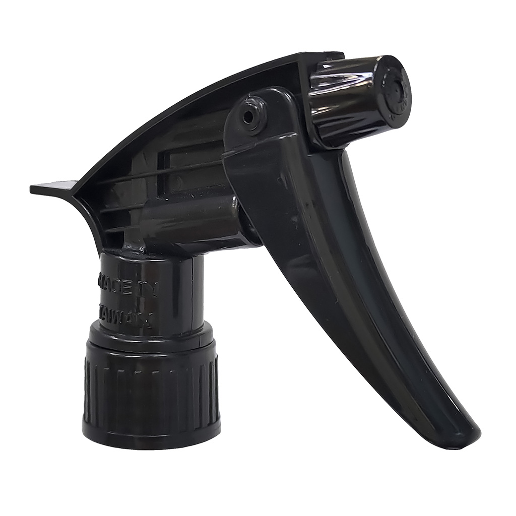  UPSTORE 6PCS Black Heavy Duty Plastic 28/410 Sprayer Tops  Replacement Standard Mist Spray Trigger Nozzles Stream Head for 8oz/16oz  Glass or Plastic Bottles Home Garden Watering Supply