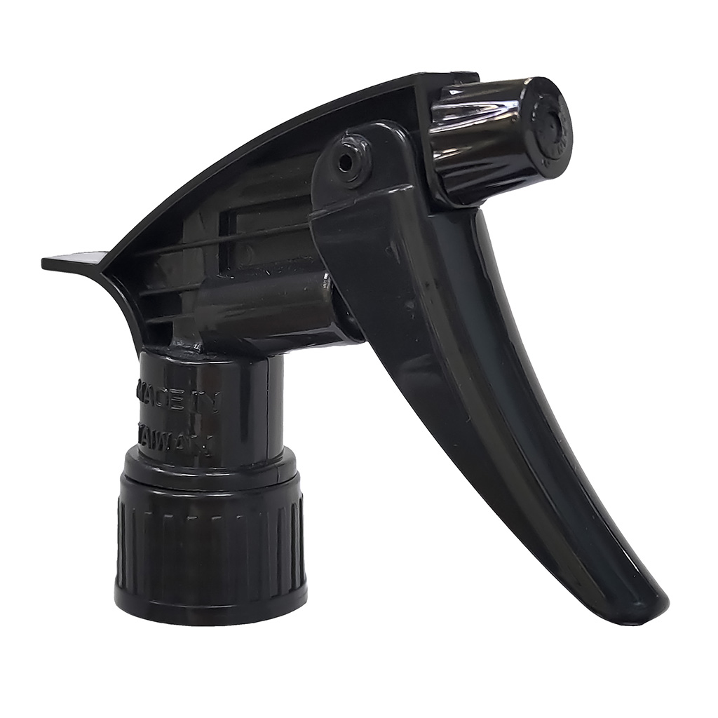 Black Chemical Resistant Trigger Sprayer 28/410 - EROUND