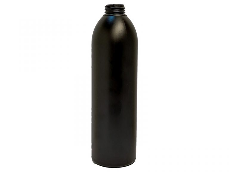 Fine Black HDPE Plastic Bottle 500ml - Taiwan Spray Bottles