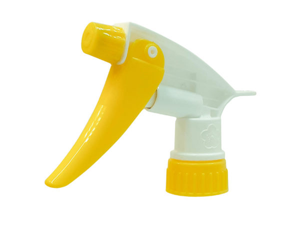 White Chemical Resistant Sprayer with Yellow Trigger, Two-colors
