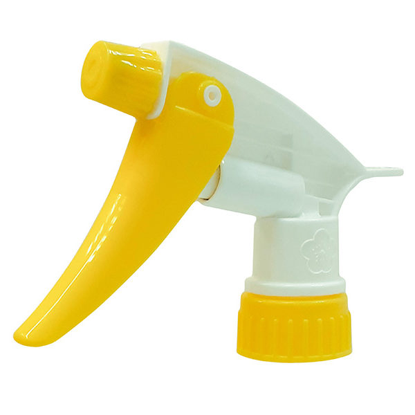 White Chemical Resistant Sprayer with Yellow Trigger, Two-colors