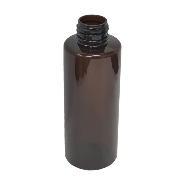 120mL Dark Brown Round PET Bottle